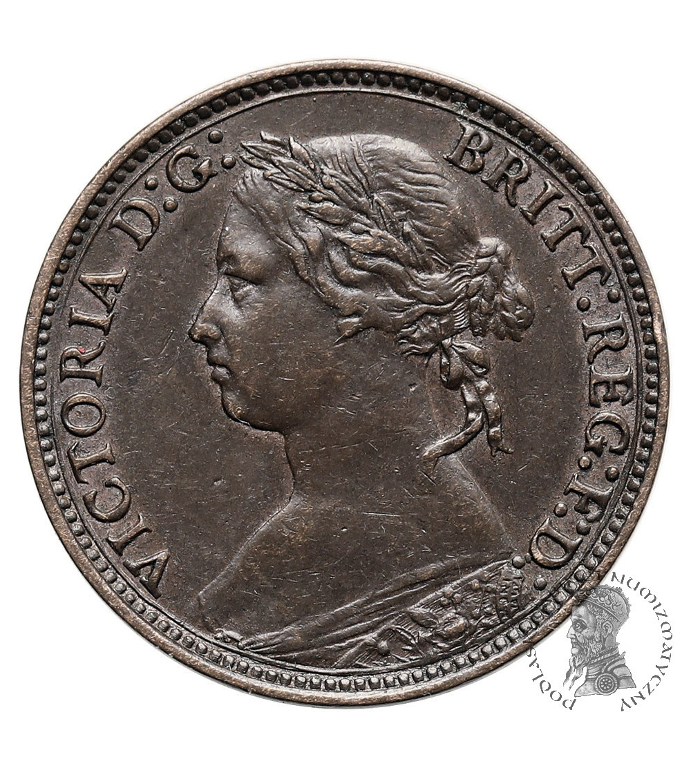 Wielka Brytania, Wiktoria (1837-1901). 1 Farthing 1879 Wielka Brytania, Wiktoria (1837-1901). 1 Farthing 1879