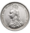 Wielka Brytania, Wiktoria (1837-1901). 1 Szyling (Shilling) 1887