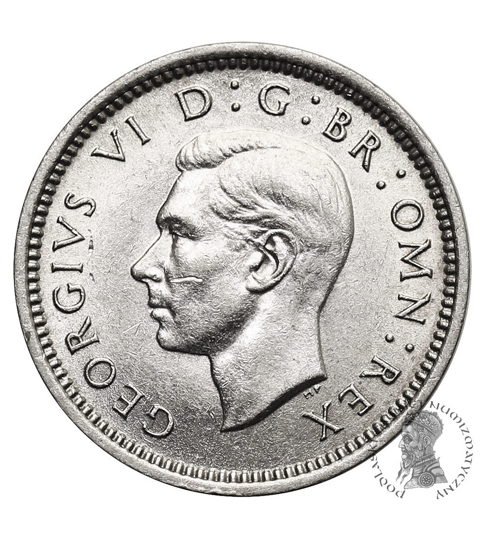 Wielka Brytania, Jerzy VI (1936-1952). 3 pensy (Pence) 1939