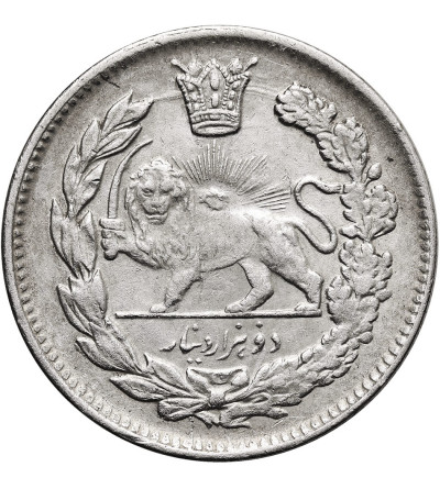 Iran. Sultan Ahmad Shah, AH 1327-1344 / 1909-1925 AD. 2000 Dinars (2 Kran / 2 Qiran), AH 1341 / 1923 AD