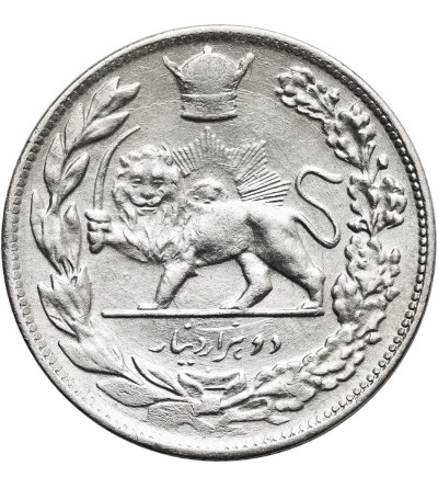 Iran, Reza Shah 1925-1941. 2000 Dinarów (2 Kran), SH 1308 / 1929 AD