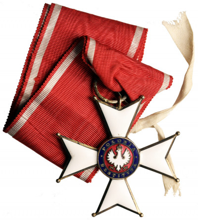 Poland, Second Polish Republic. Commander's Cross of the Order of Polonia Restituta, 3rd class, 1918