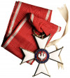 Poland, Second Polish Republic. Commander's Cross of the Order of Polonia Restituta, 3rd class, 1918