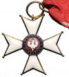 Poland, Second Polish Republic. Commander's Cross of the Order of Polonia Restituta, 3rd class, 1918