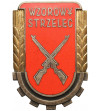 Poland. “Exemplary Shooter” badge (,,Wzorowy Strzelec"), 1951 model