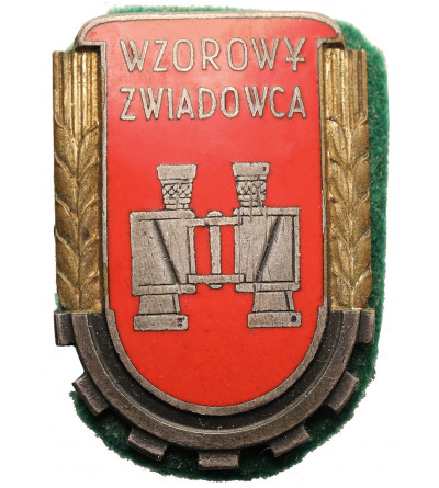 Poland. “Exemplary Military Scout” badge (,,Wzorowy Zwiadowca"), 1953 model