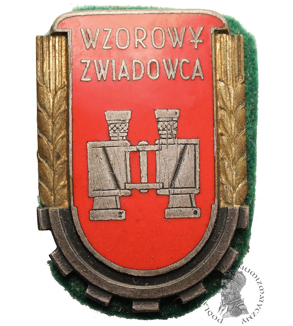 Poland. “Exemplary Military Scout” badge (,,Wzorowy Zwiadowca"), 1953 model