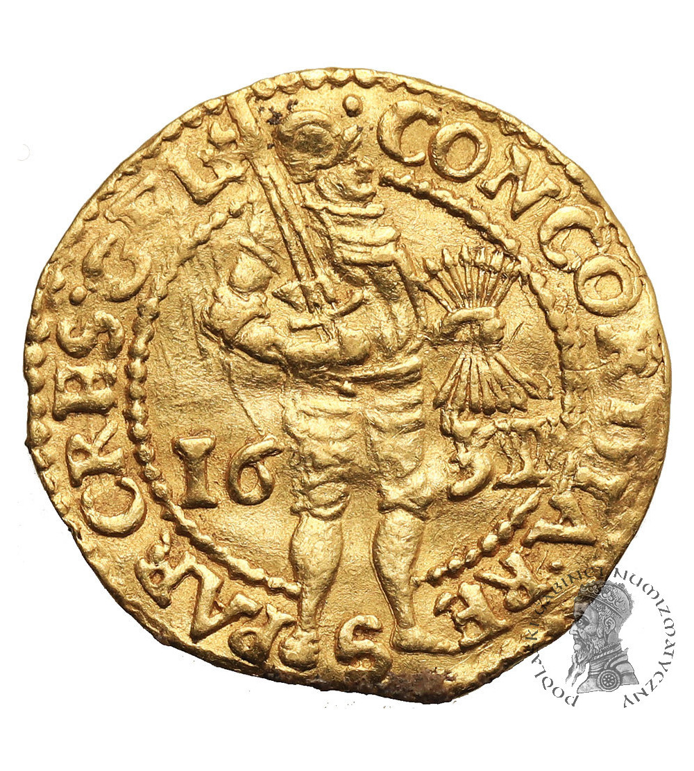 Niderlandy, Prowincja Geldria (1581-1795). Dukat (Gouden Dukaat) 1631/0, Harderwijk