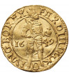 Netherlands, City Campen (Kampen). Ducat (Gouden Dukaat), 1649, Campen mint, with name FERD III
