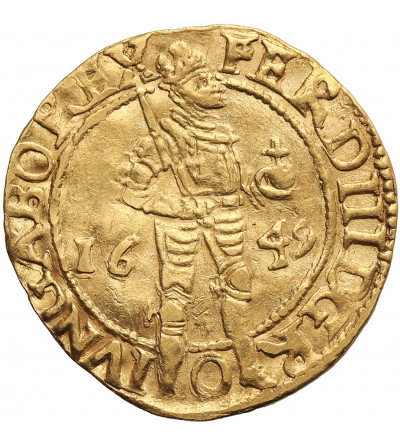 Netherlands, City Campen (Kampen). Ducat (Gouden Dukaat), 1649, Campen mint, with name FERD II