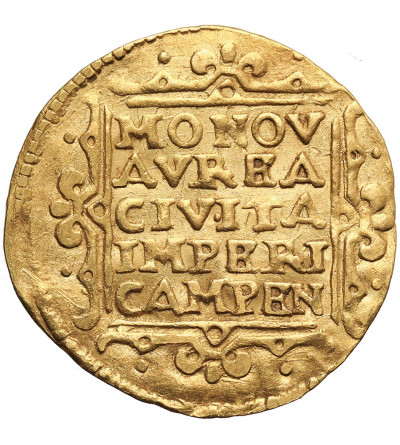 Netherlands, City Campen (Kampen). Ducat (Gouden Dukaat), 1649, Campen mint, with name FERD II