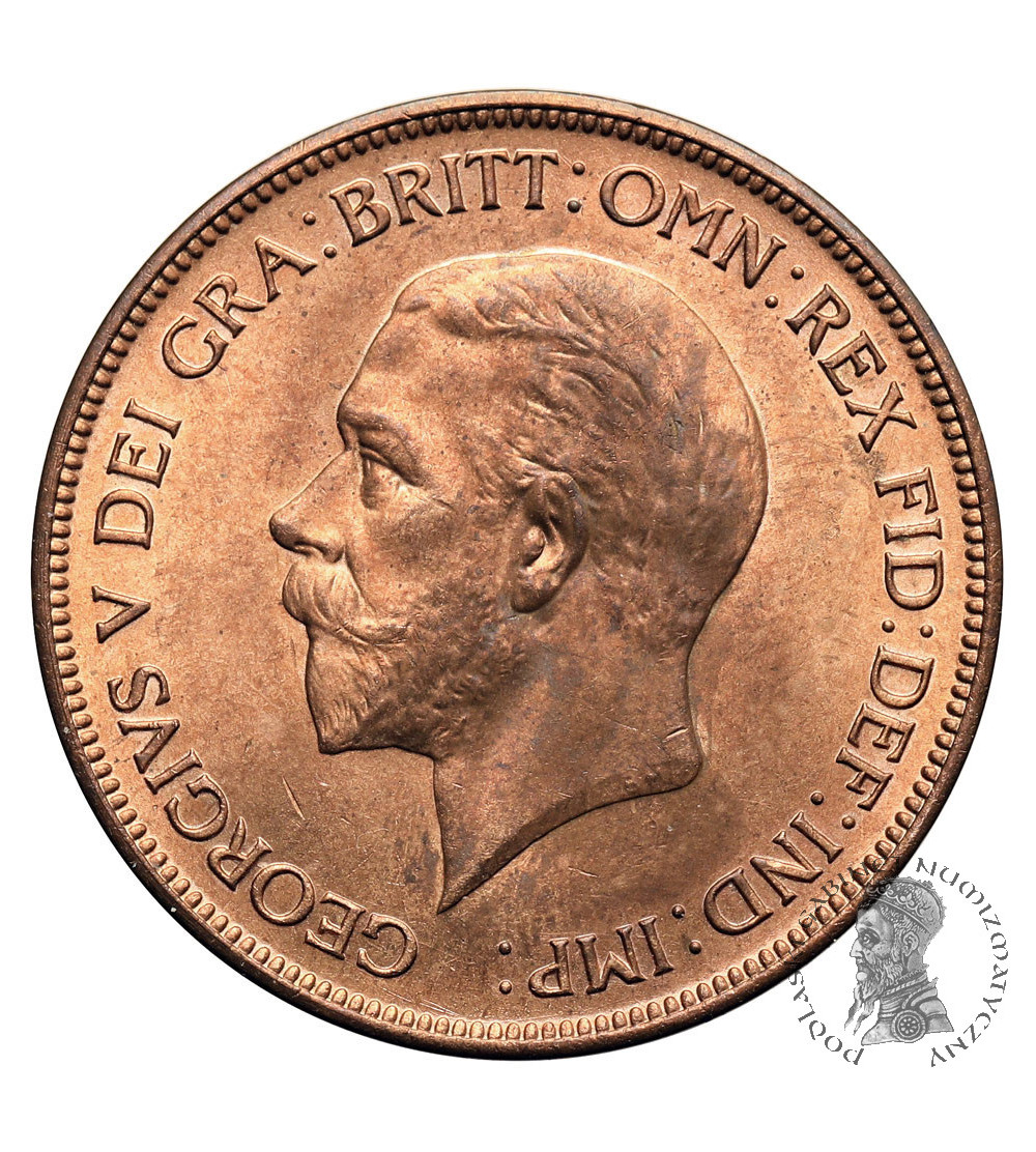 Great Britain, George V (1910-1936). 1 Penny 1935
