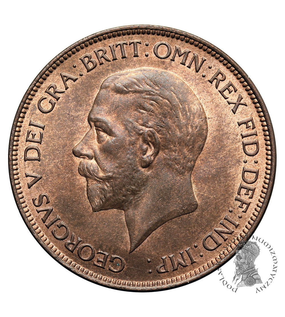 Great Britain, George V (1910-1936). 1 Penny 1935