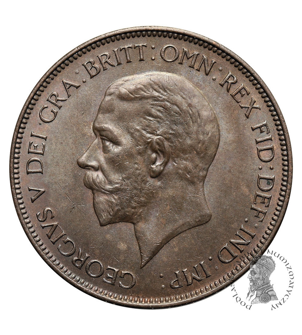 Great Britain, George V (1910-1936). 1 Penny 1935