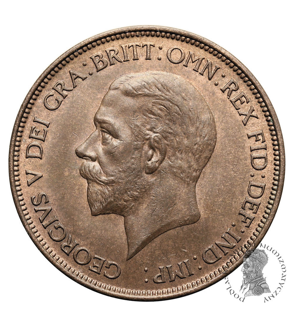 Great Britain, George V (1910-1936). 1 Penny 1936