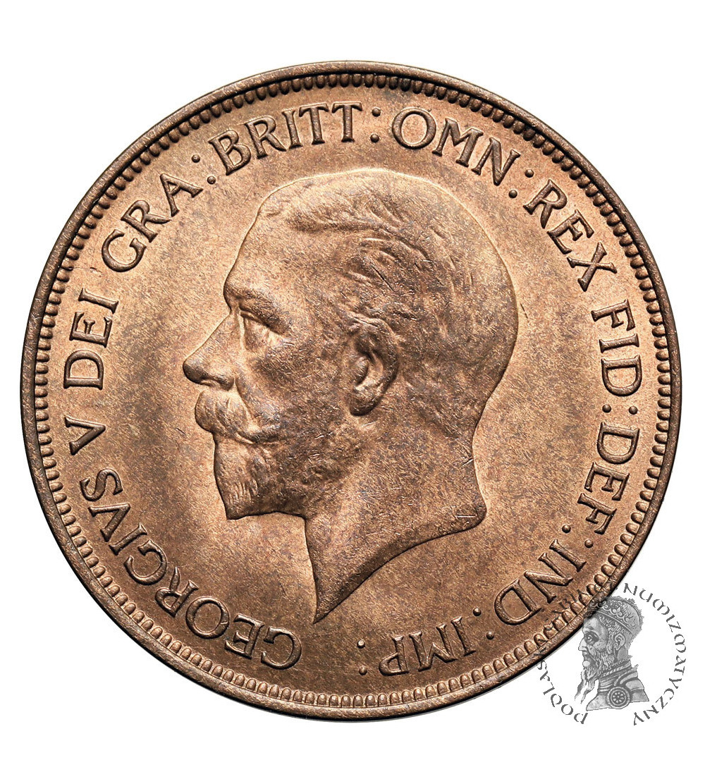Great Britain, George V (1910-1936). 1 Penny 1936