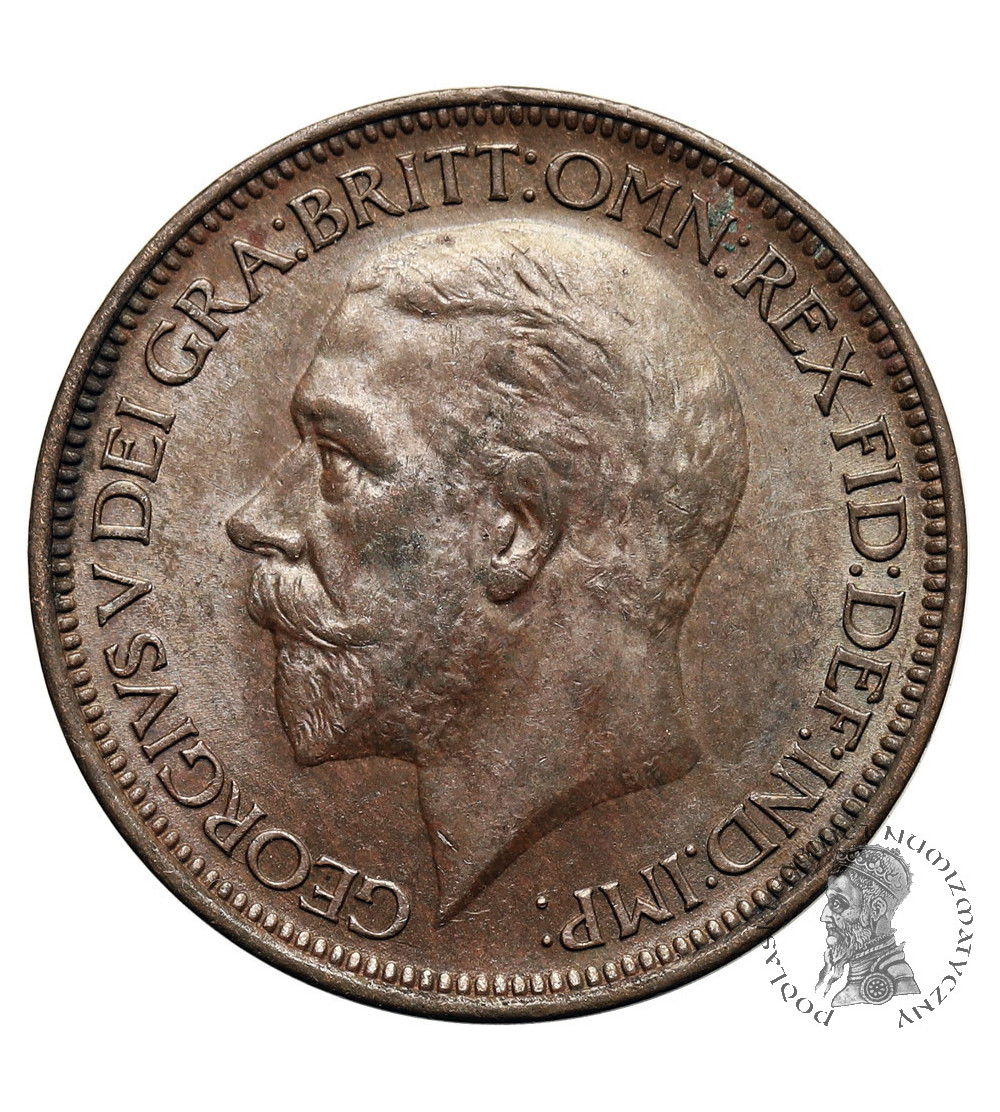 Great Britain, George V (1910-1936). 1/2 Penny 1927