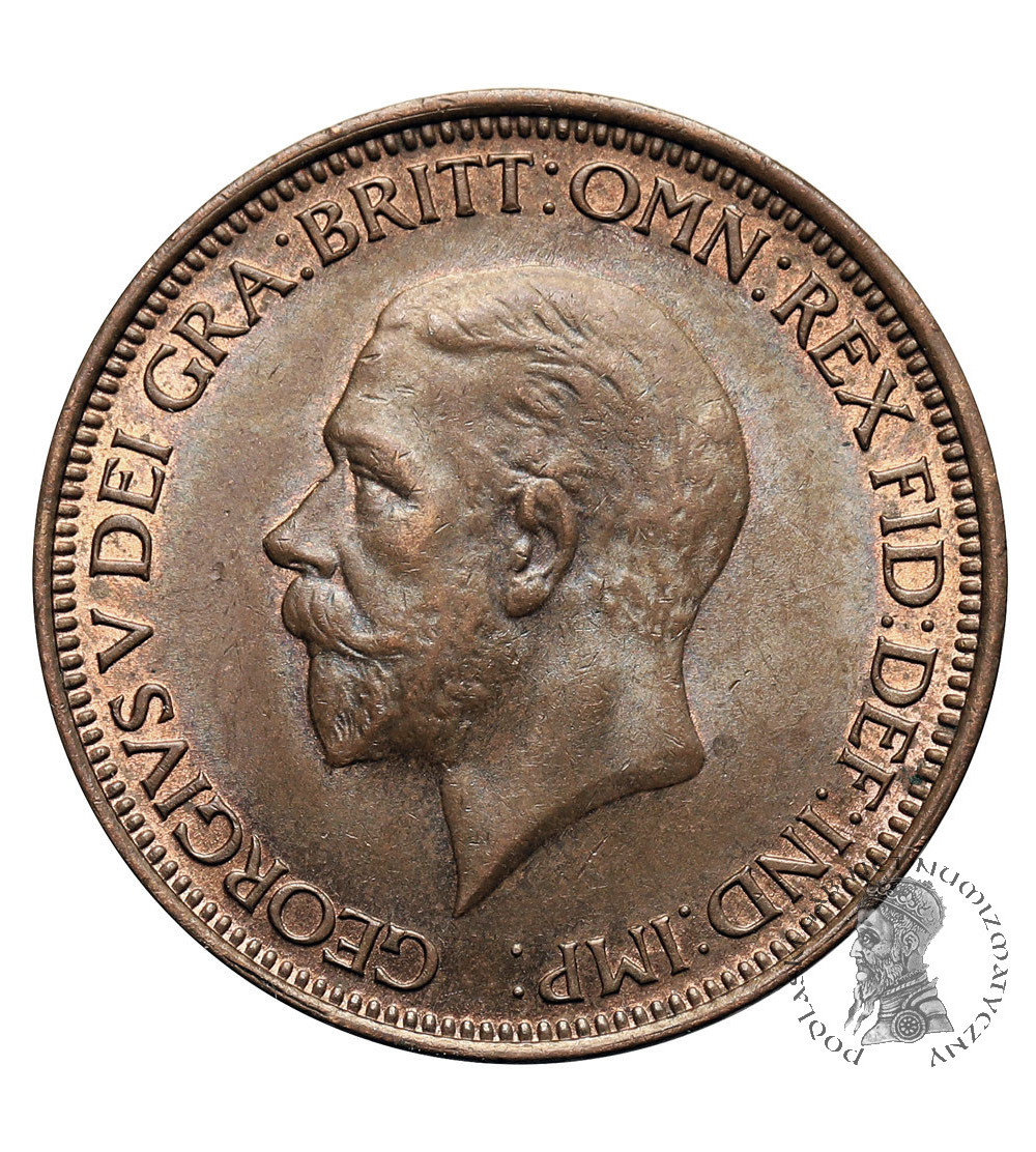 Great Britain, George V (1910-1936). 1/2 Penny 1933
