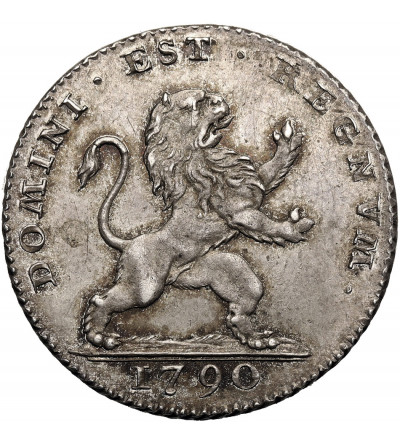 Brabant (Belgium), Belgian Revolution 1789-1790. 10 Sols (1/2 Florin) 1790, Brussels mint