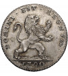Brabancja (Belgia), Belgijska Rewolucja 1789-1790. 10 Sols (1/2 Florin) 1790, Bruksela