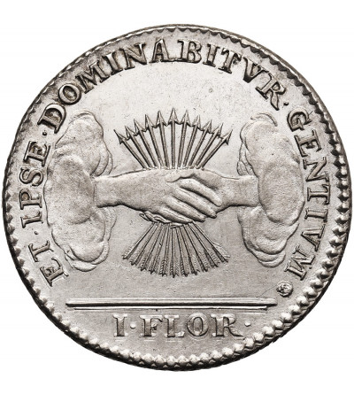Brabancja (Belgia), Belgijska Rewolucja 1789-1790. 1 Florin 1790, Bruksela