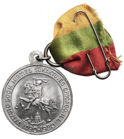 Lithuania. Medal 1930, 500th anniversary of the death of Grand Duke of Lithuania Vytautas Kęstutaitis