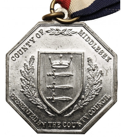 Wielka Brytania, Middlesex, Jerzy V (1910-1936). Medal 1935, Srebrny Jubileusz