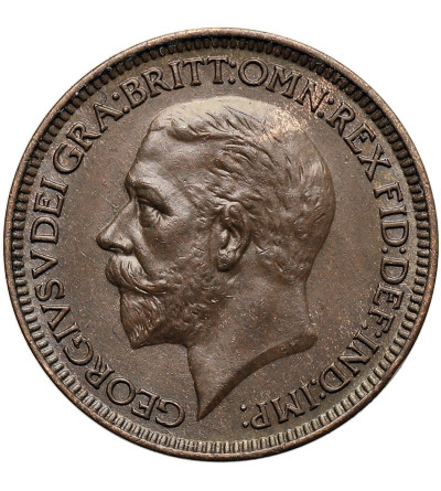 Wielka Brytania, Jerzy V (1910-1936). 1 Farthing 1935