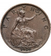 Wielka Brytania, Jerzy V (1910-1936). 1 Farthing 1928