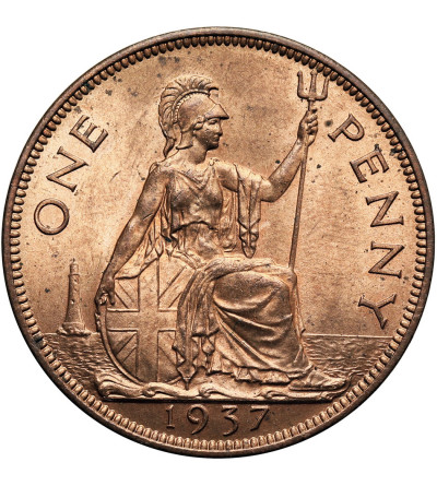 Great Britain, George VI (1936-1952). 1 Penny 1937