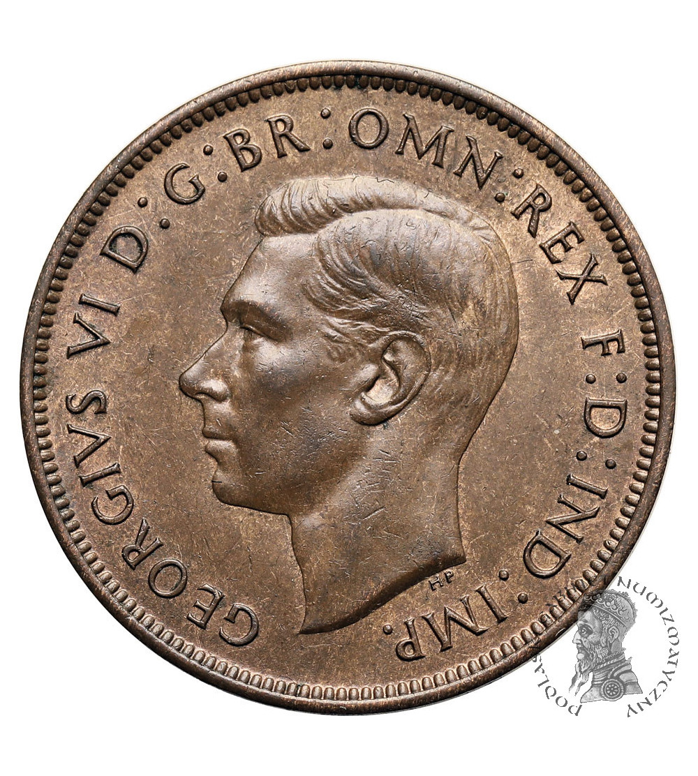 Great Britain, George VI (1936-1952). 1 Penny 1937