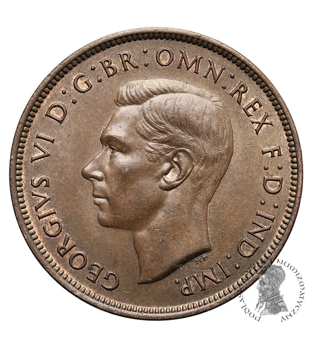 Great Britain, George VI (1936-1952). 1 Penny 1937