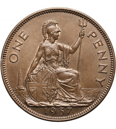 Great Britain, George VI (1936-1952). 1 Penny 1937