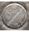 Austria, Maria Theresa (1740-1780). Silver bowl / saucer with a 1 Thaler coin 1780