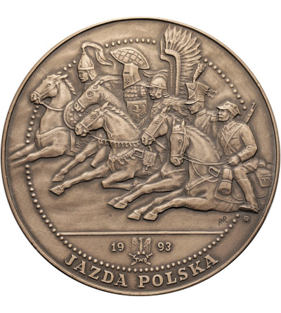 Poland. Medal 1993, Polish Cavalry, T.W.O. series