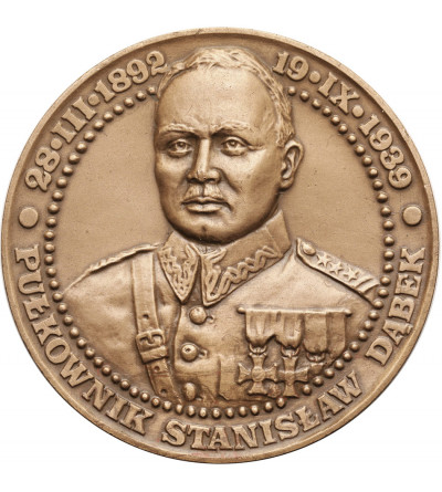 Poland, PRL (1952-1989). Medal 1989, Colonel Stanislaw Dabek, T.W.O.