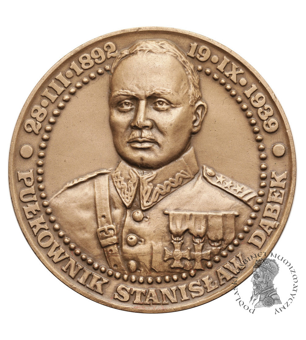 Poland, PRL (1952-1989). Medal 1989, Colonel Stanislaw Dabek, T.W.O.