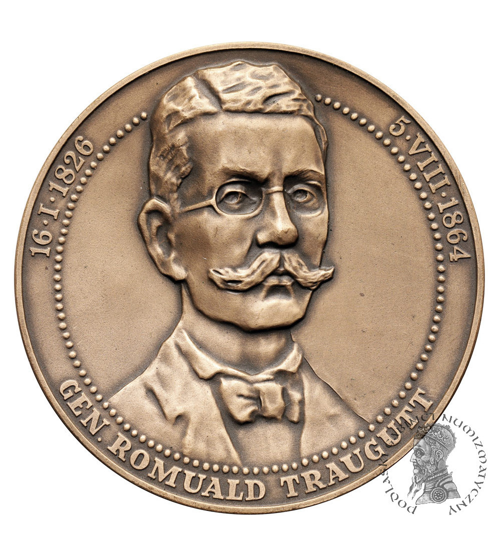 Polska. Medal 1993, Generał Romuald Traugutt, Powstanie Styczniowe 1863-1864, T.W.O.