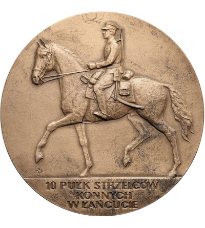 Poland, PRL (1952-1989), Łańcut. Medal 1986, 10th Horse Rifle Regiment in Łańcut