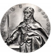 Poland, PRL (1952–1989), Koszalin. Medal 1985, Mieszko I 963-992, Dobrawa 965-977