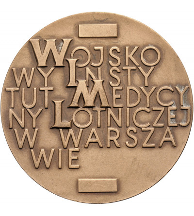 Poland, PRL (1952-1989), Warsaw. Medal 1978, Military Institute of Aviation Medicine in Warsaw