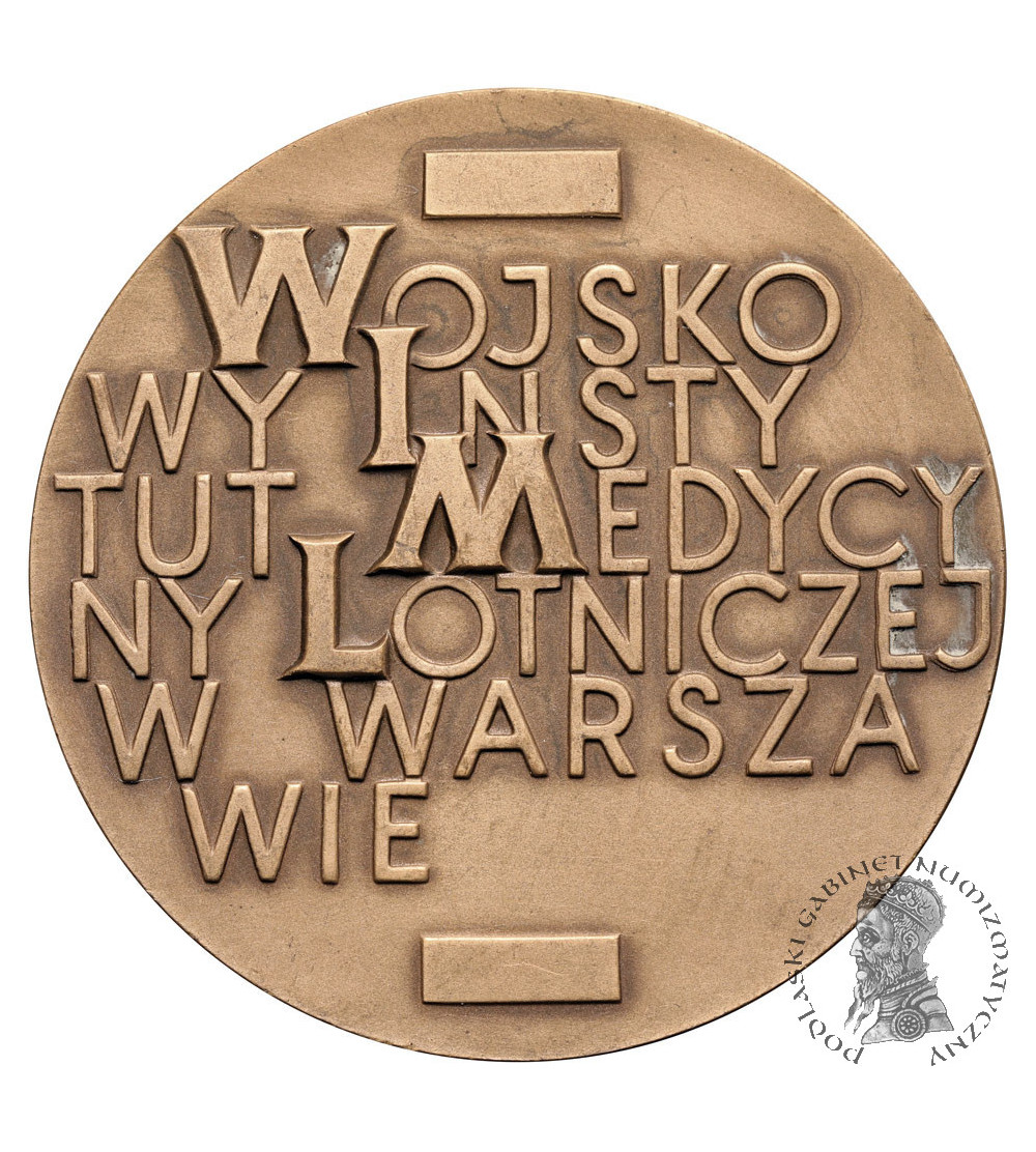 Polska, PRL (1952–1989), Warszawa. Medal 1978, Wojskowy Instytut Medycyny Lotniczej w Warszawie
