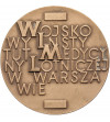 Poland, PRL (1952-1989), Warsaw. Medal 1978, Military Institute of Aviation Medicine in Warsaw