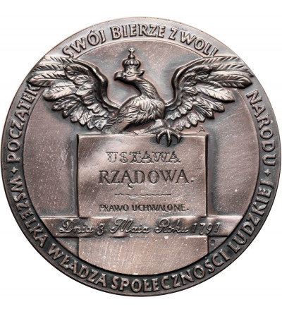 Polska, PRL (1952–1989), Chełm. Medal 1981, Konstytucja 3 Maja 1791, Zamek Królewski w Warszawie