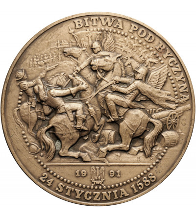 Poland. Medal 1991, Jan Zamoyski, Battle of Byczyna, T.W.O. series