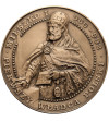 Polska, PRL (1952-1989). Medal 1986, Mieszko I, Pierwszy Władca Polski, bitwa pod Cedynią, T.W.O.
