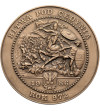Polska, PRL (1952-1989). Medal 1986, Mieszko I, Pierwszy Władca Polski, bitwa pod Cedynią, T.W.O.