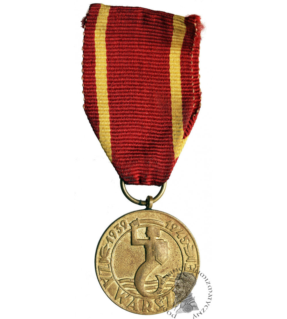 Poland. Medal for Warsaw, RP Obrońcom, Bojownikom, Oswobodzicielom (Poland to Defenders, Fighters, Liberators)