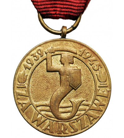 Poland. Medal for Warsaw, RP Obrońcom, Bojownikom, Oswobodzicielom (Poland to Defenders, Fighters, Liberators)