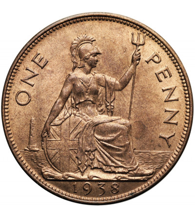 Great Britain, George VI (1936-1952). 1 Penny 1938